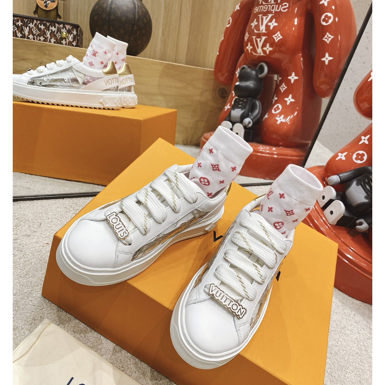 Louis Vuitton Time Out Sneaker  - DesignerGu