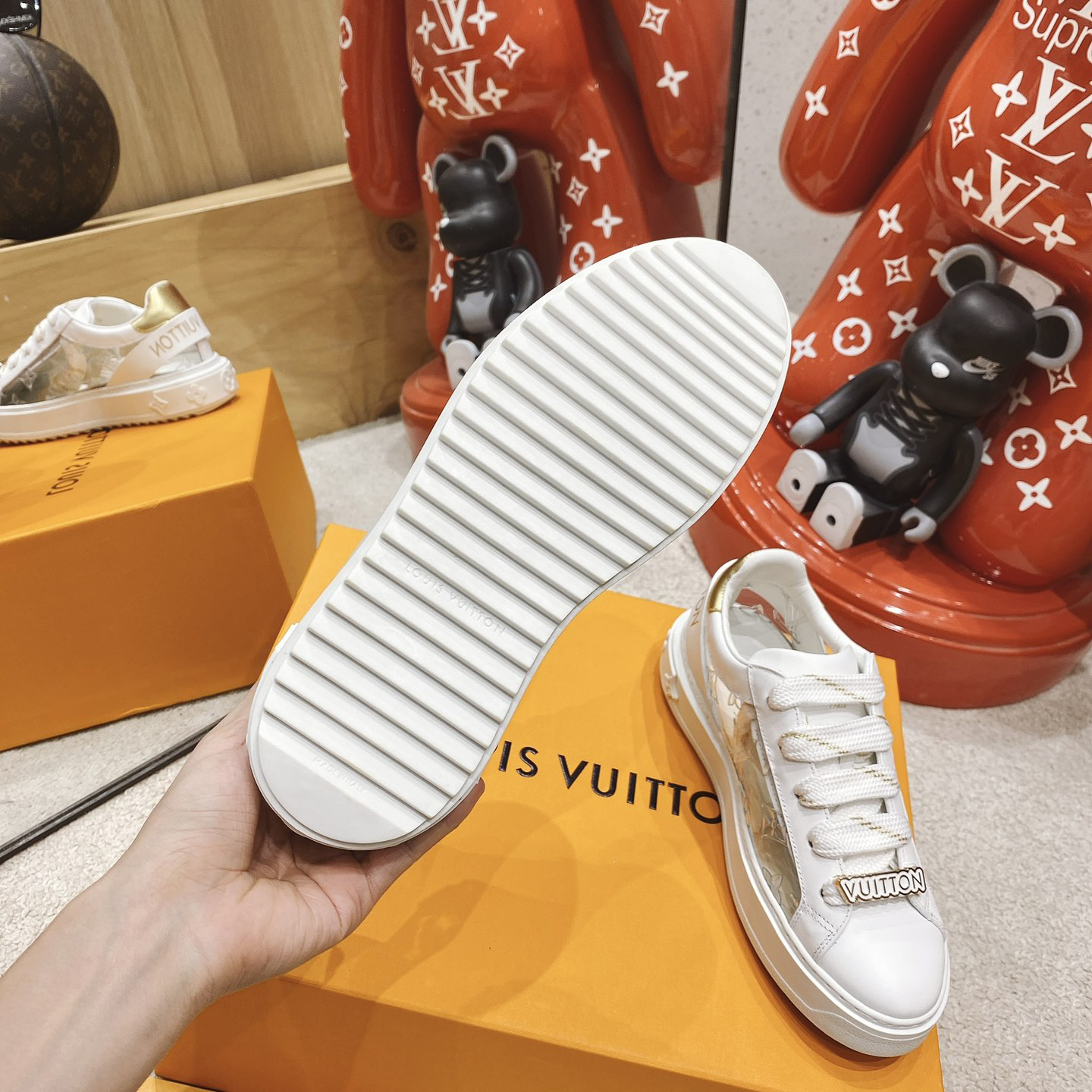 Louis Vuitton Time Out Sneaker  - DesignerGu