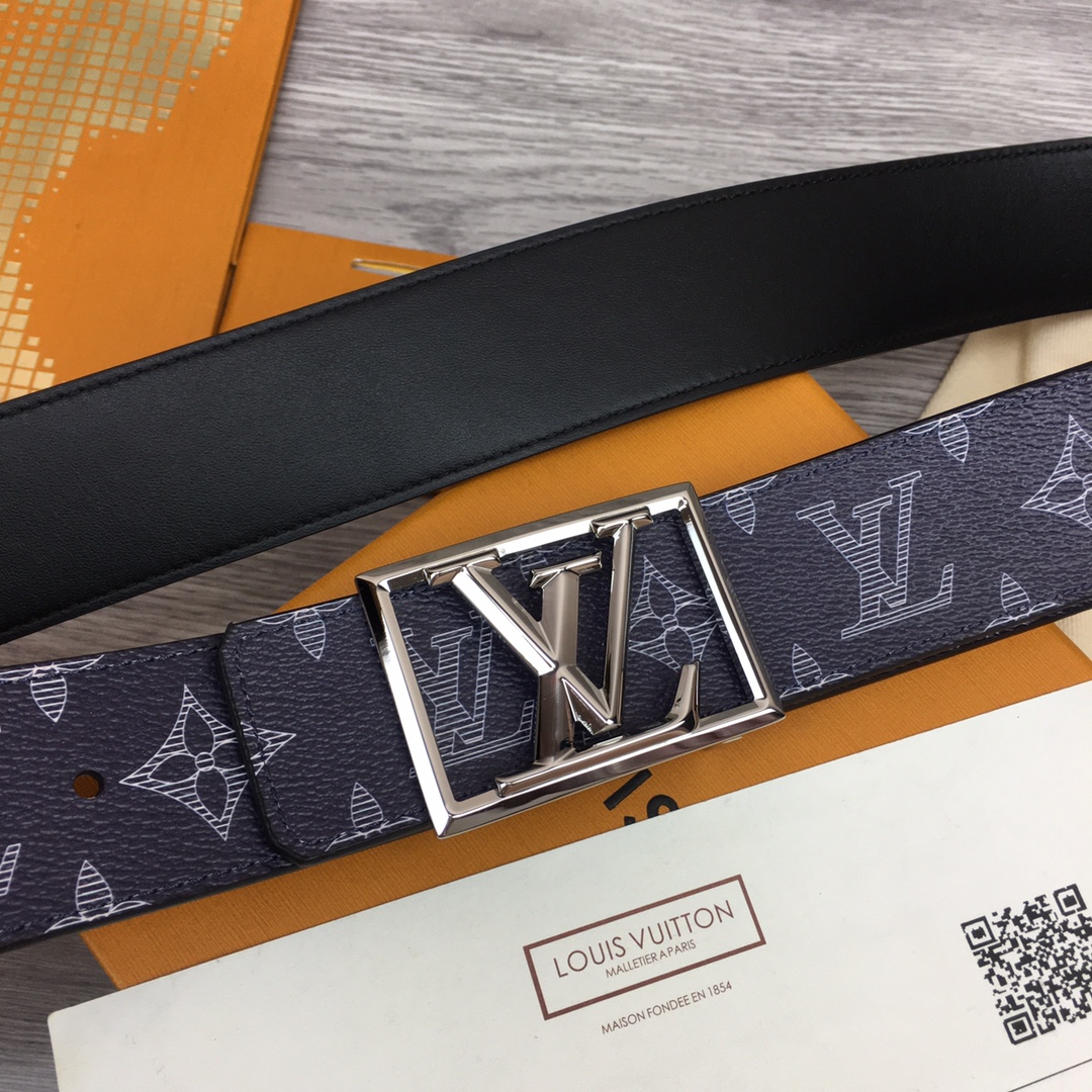 Louis Vuitton Shape 40MM Reversible Belt - DesignerGu