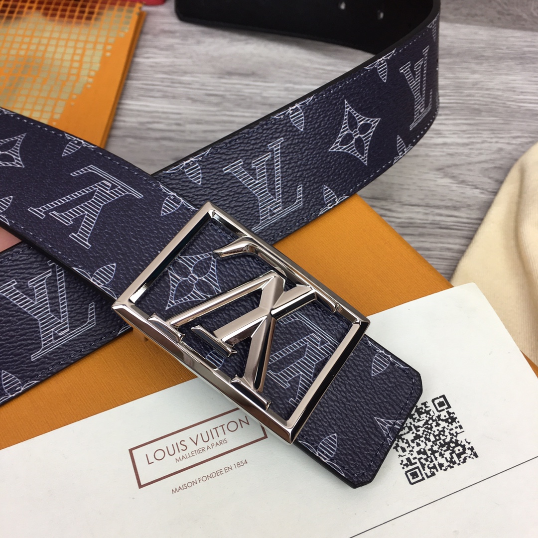 Louis Vuitton Shape 40MM Reversible Belt - DesignerGu