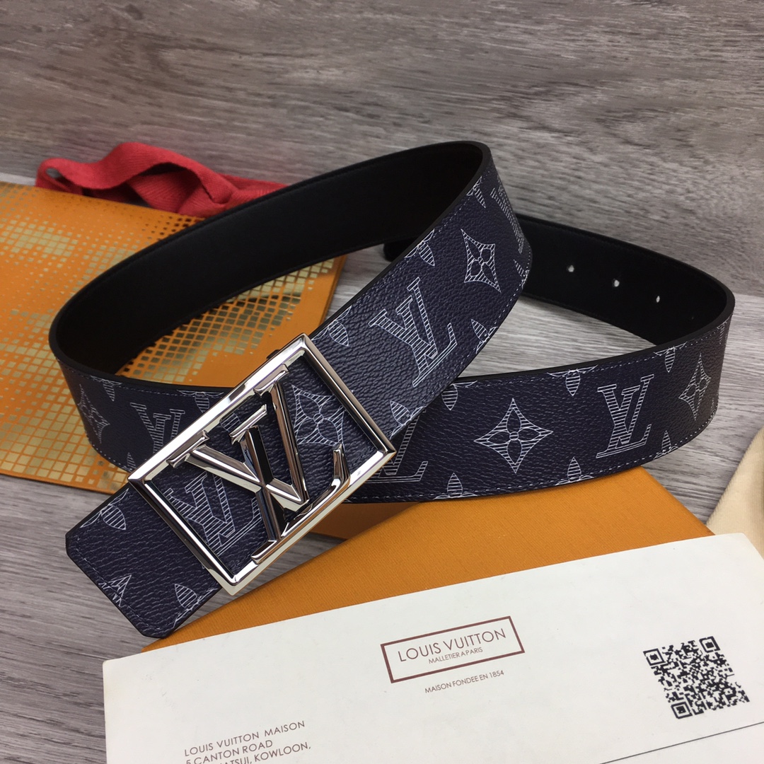 Louis Vuitton Shape 40MM Reversible Belt - DesignerGu