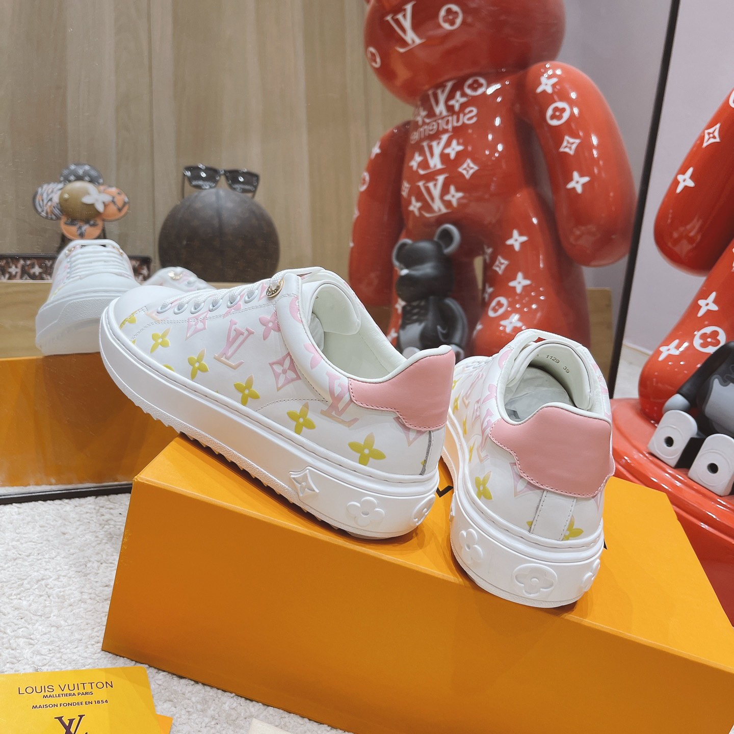 Louis Vuitton Monogram Sneaker - DesignerGu