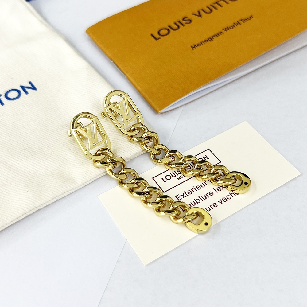 Louis Vuitton LV Get Dressed Earrings - DesignerGu