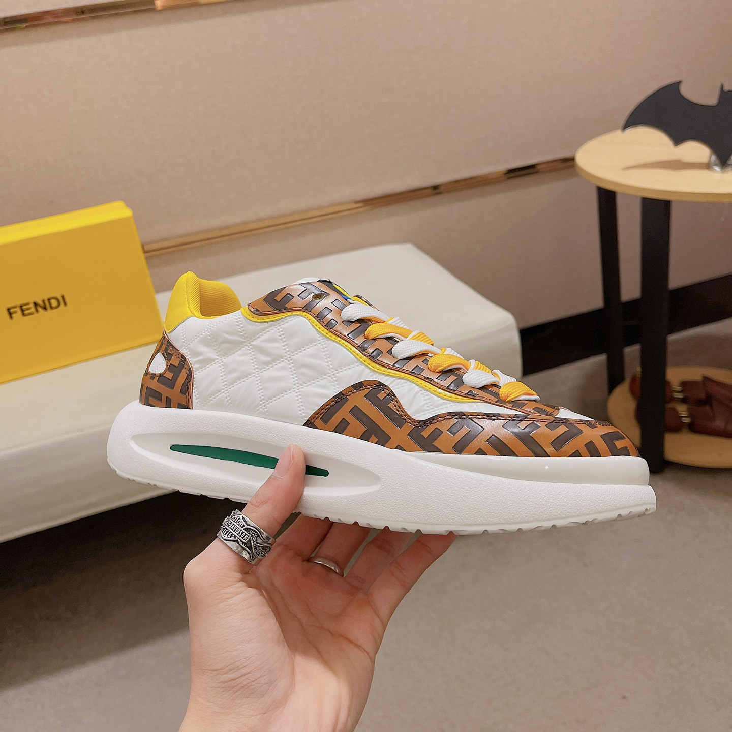 Fendi FF Logo Sneaker - DesignerGu