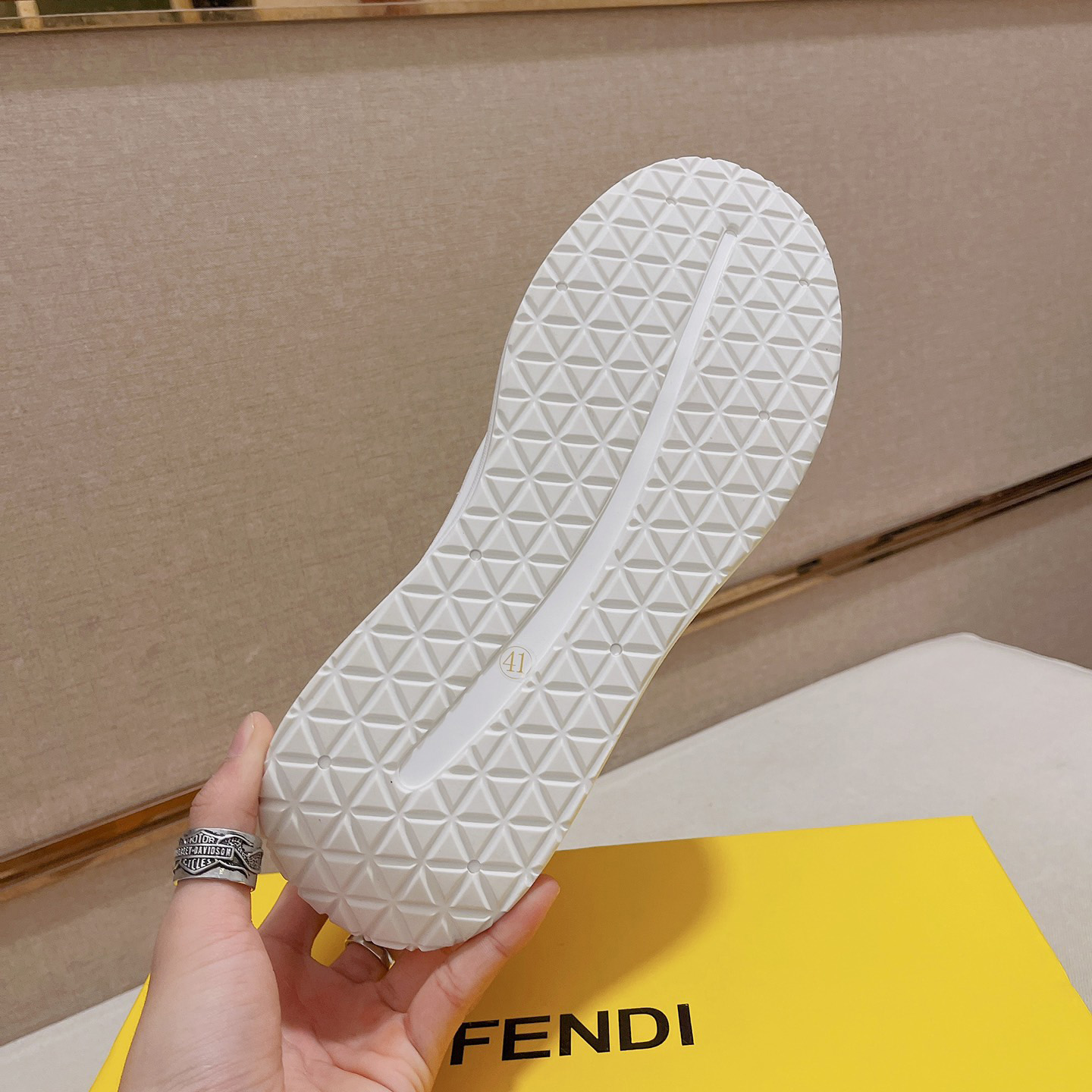 Fendi FF Logo Sneaker - DesignerGu