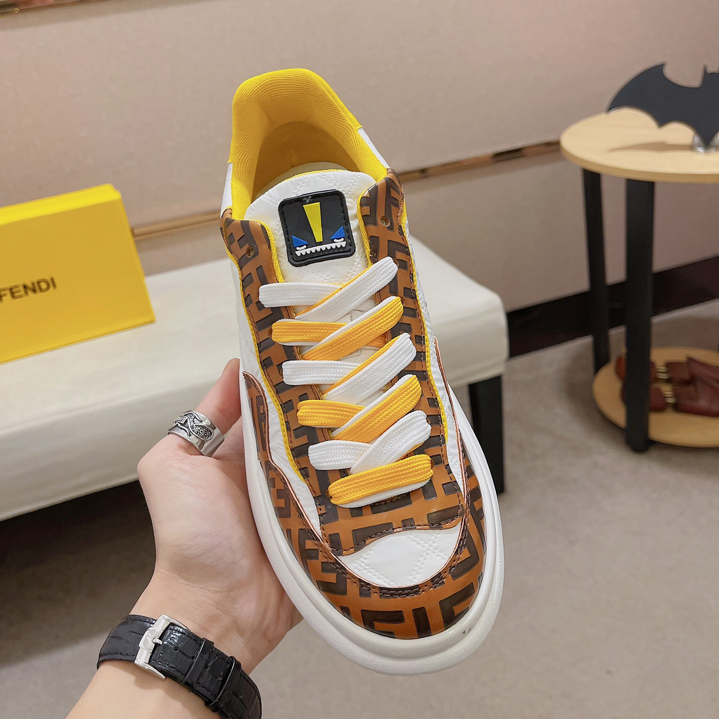 Fendi FF Logo Sneaker - DesignerGu