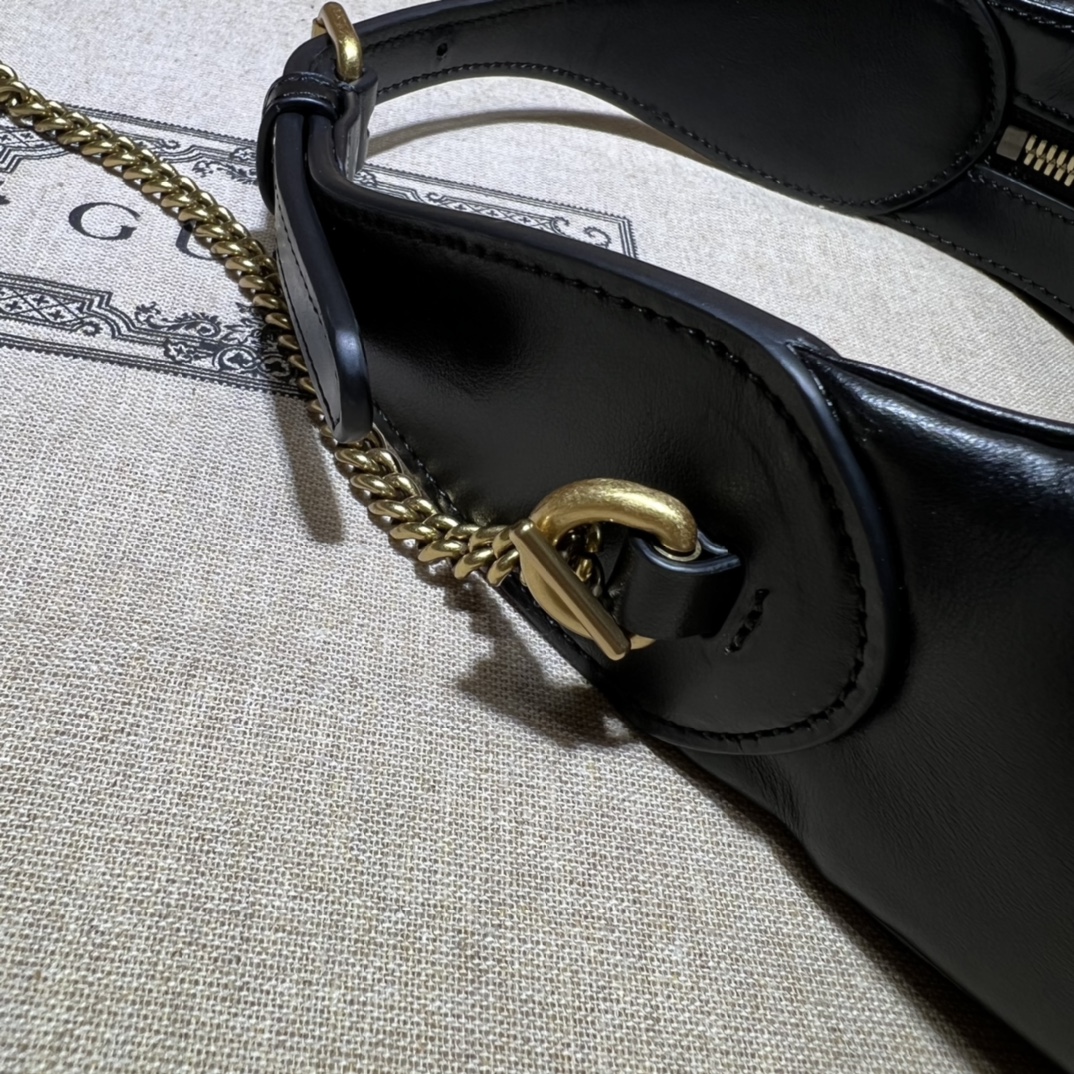 Gucci GG  Leather Handle Bag（21-11-5CM） - DesignerGu