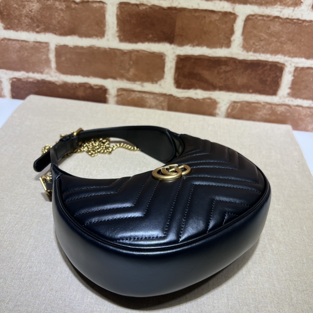 Gucci GG  Leather Handle Bag（21-11-5CM） - DesignerGu