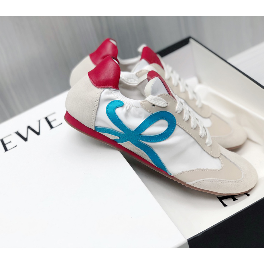 Loewe Ballet Runner In Nylon And Calfskin - DesignerGu