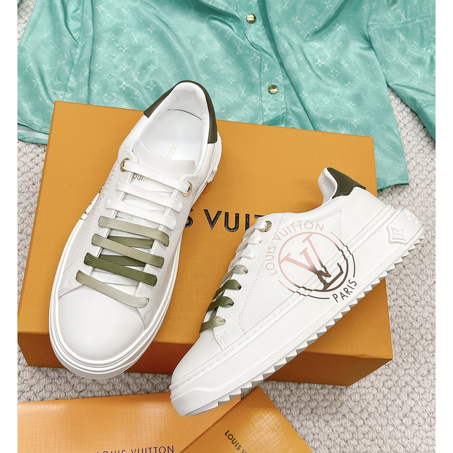 Louis Vuitton Time Out Sneaker - DesignerGu