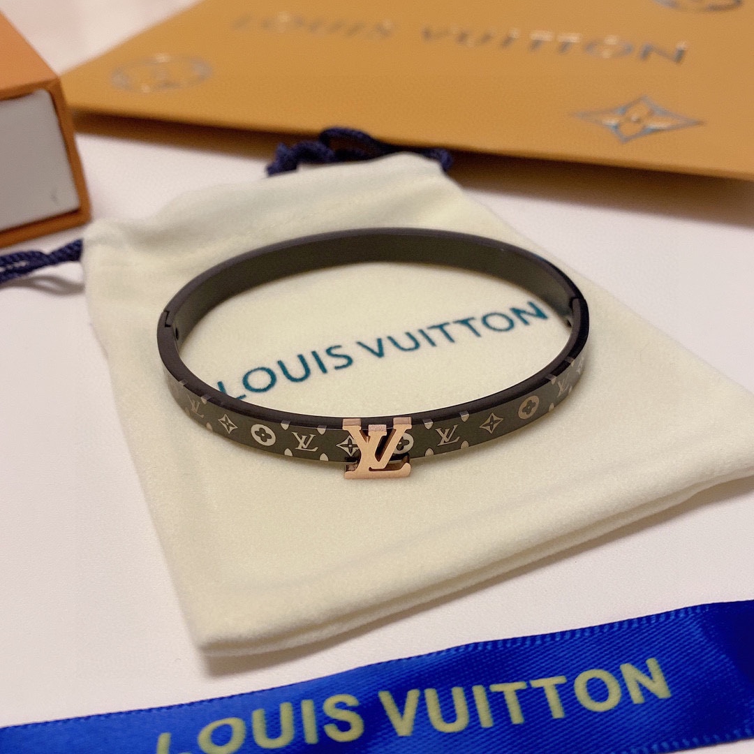 Louis Vuitton Monogram Bracelet - DesignerGu