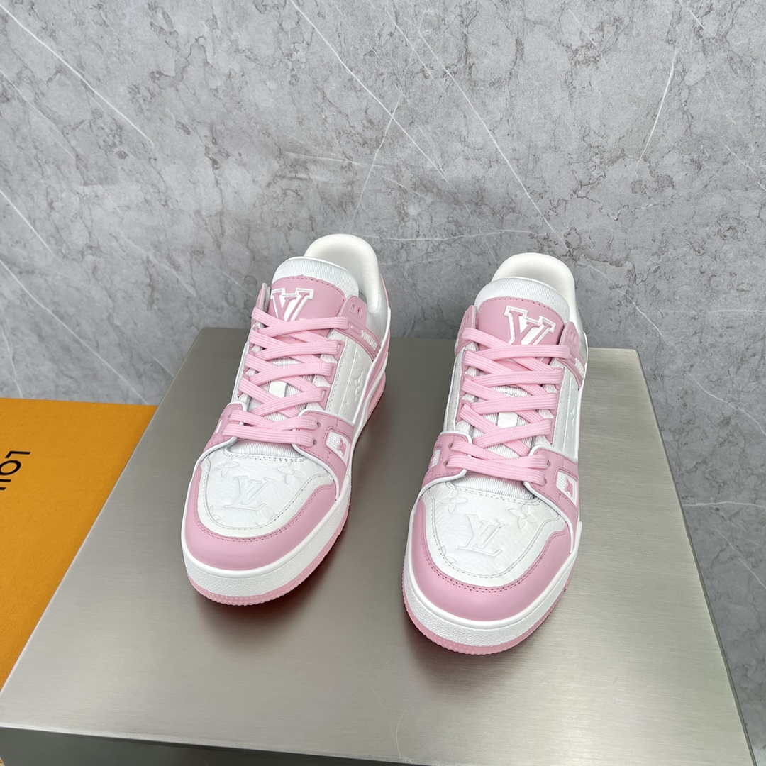 Louis Vuitton LV  Trainer Sneaker(Upon UK Size) - DesignerGu