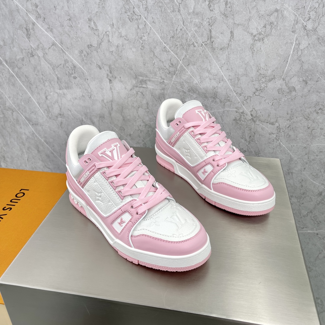 Louis Vuitton LV  Trainer Sneaker(Upon UK Size) - DesignerGu