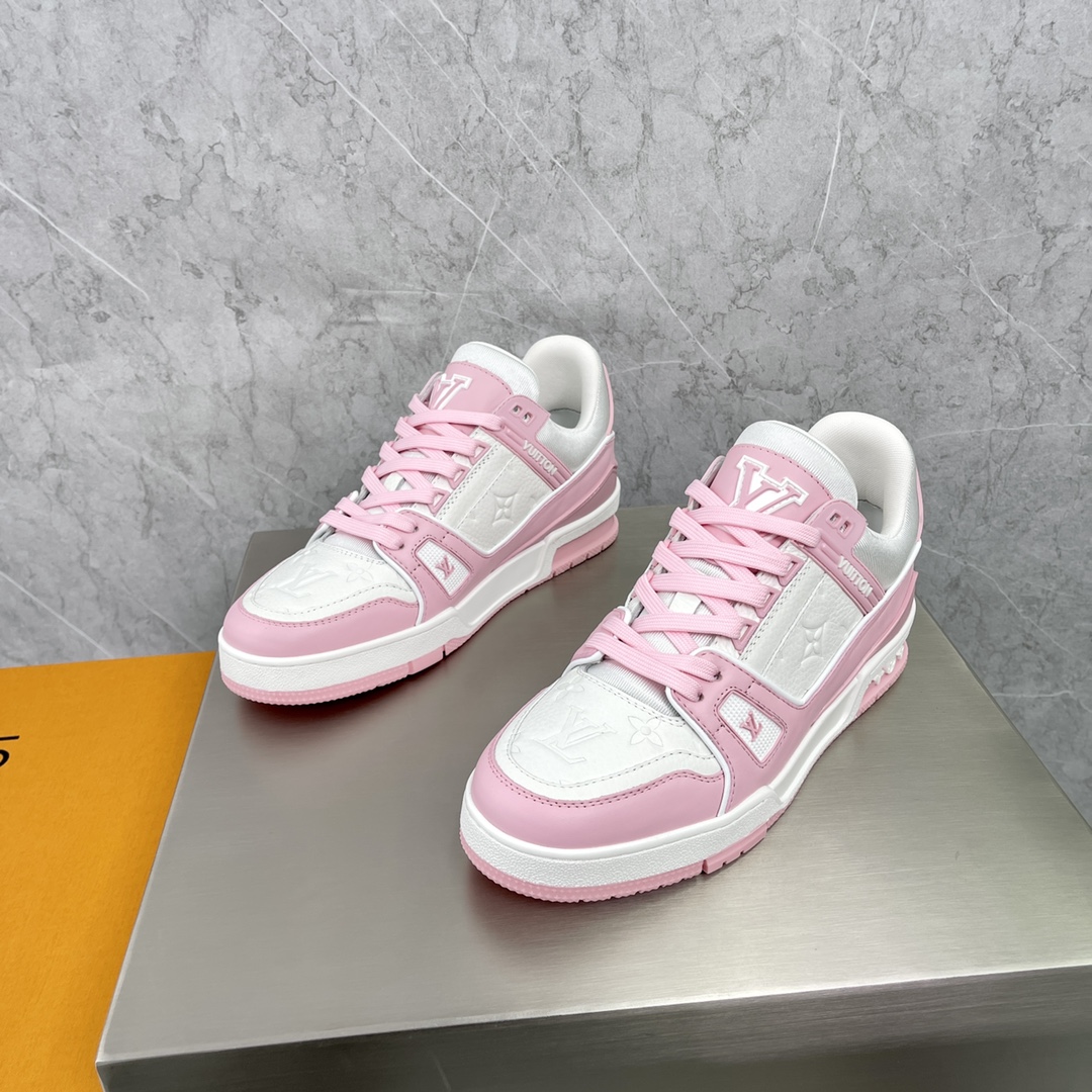 Louis Vuitton LV  Trainer Sneaker(Upon UK Size) - DesignerGu