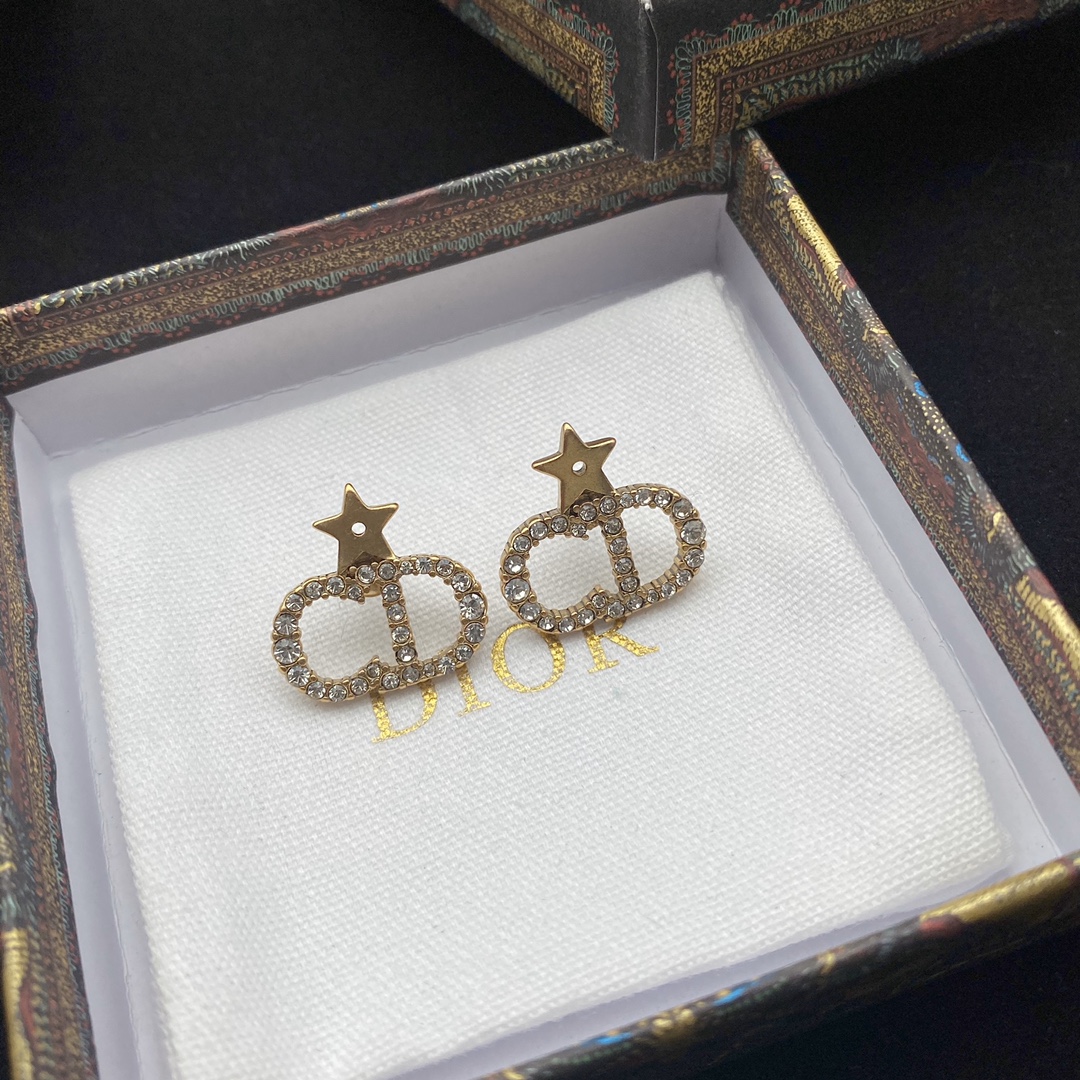 Dior 'CD'  Earrings - DesignerGu