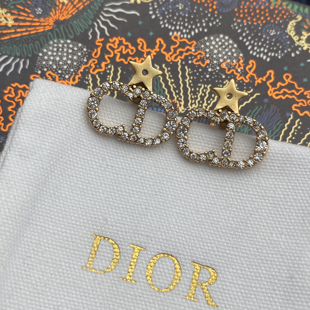 Dior 'CD'  Earrings - DesignerGu