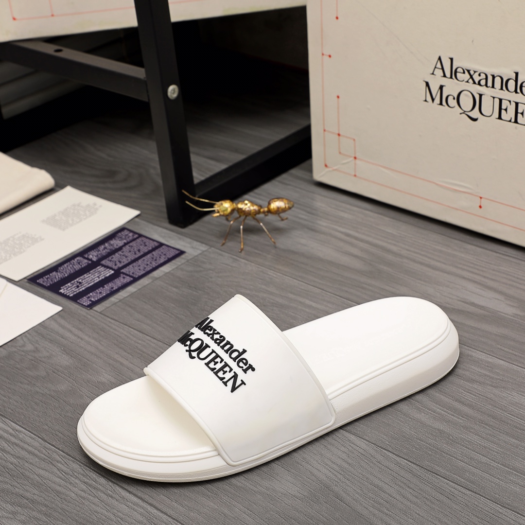 Alexander Mqueen Logo Slipper - DesignerGu