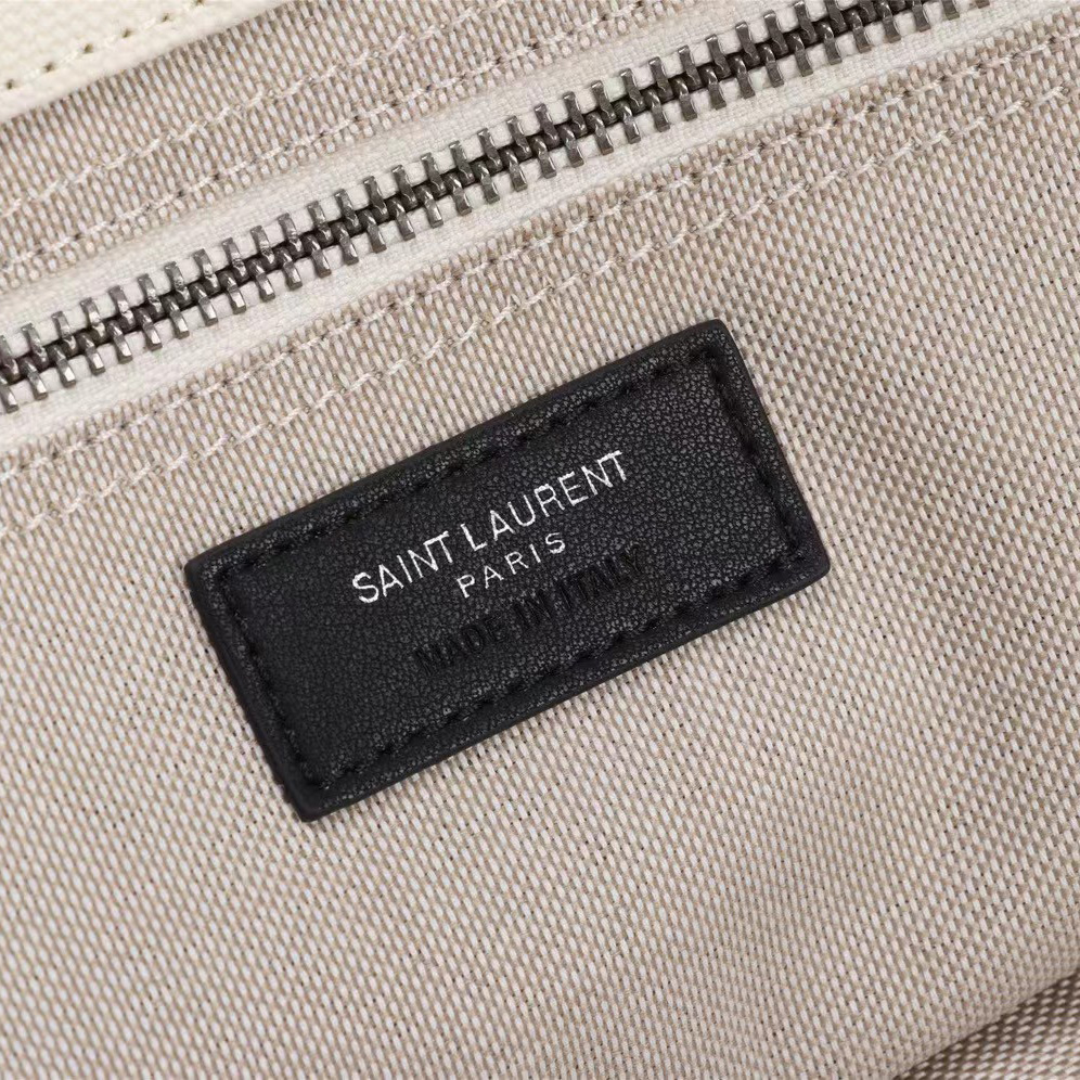 Saint Laurent Rive Gauche Canvas Tote(48-36-16cm) - DesignerGu