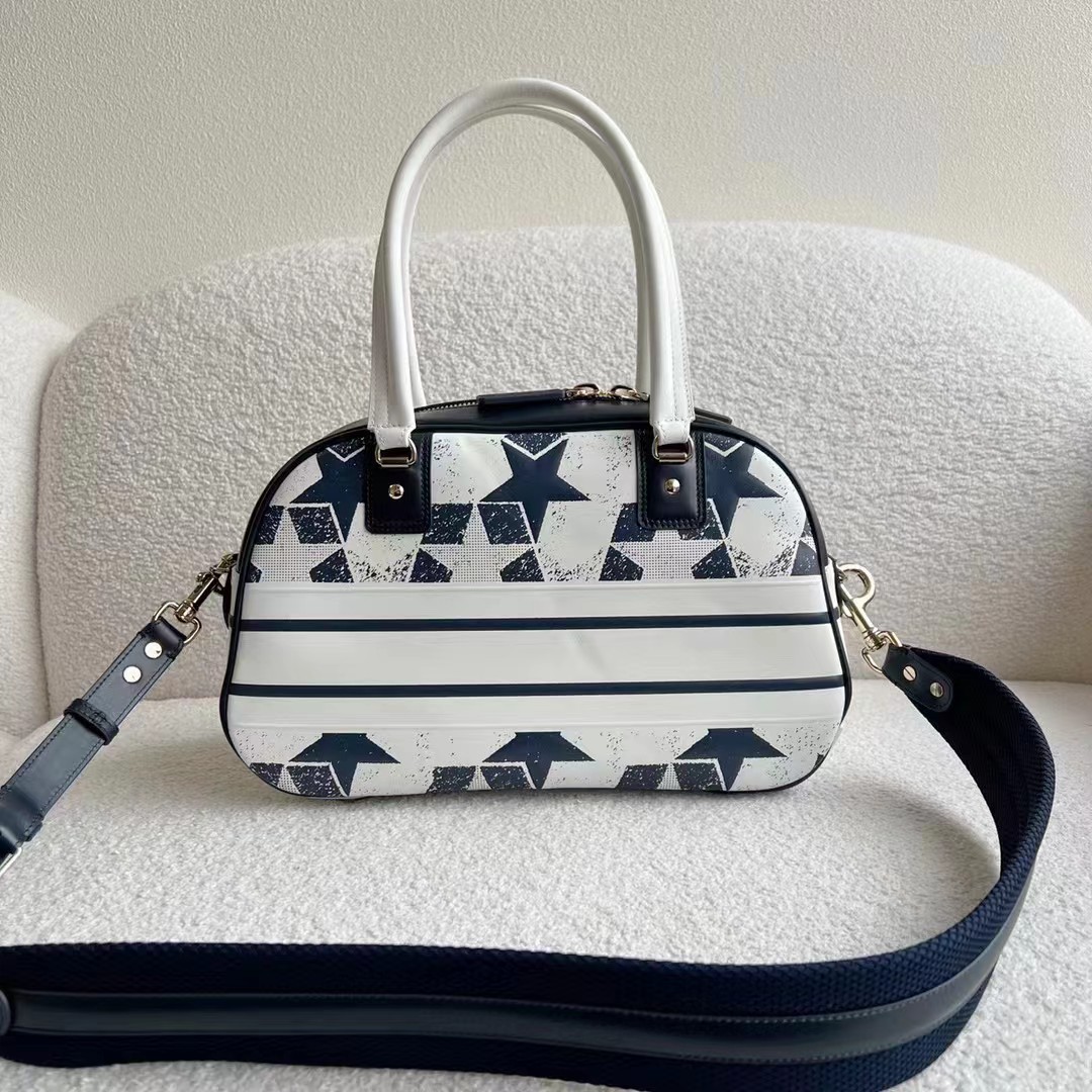 Dior  Vibe Bowling Handbag（34-19-15CM） - DesignerGu