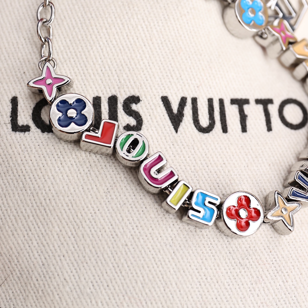 Louis Vuitton MP3282 Monogram Party Bracelet - DesignerGu