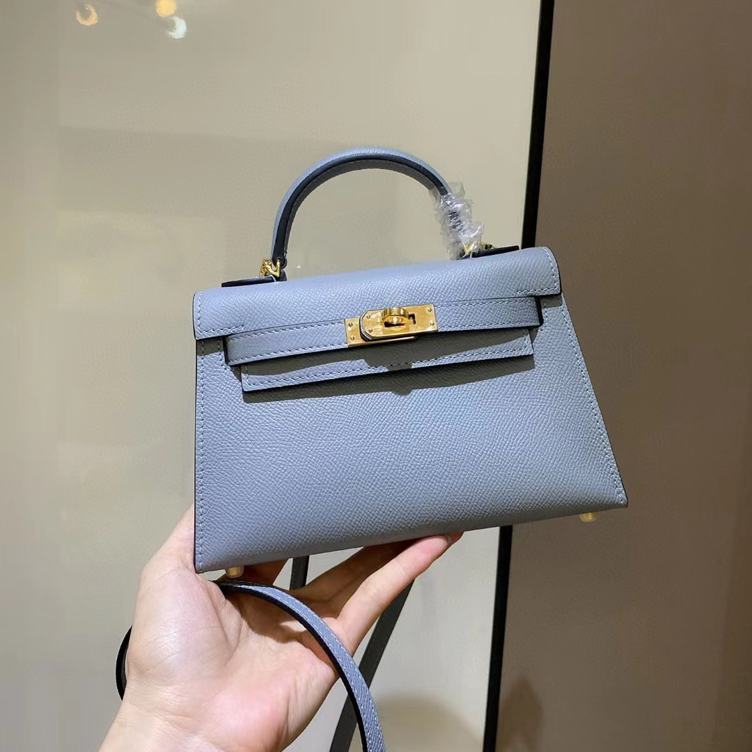 Hermes  Kelly Mini Women Handbag （19-13-6.5CM） - DesignerGu
