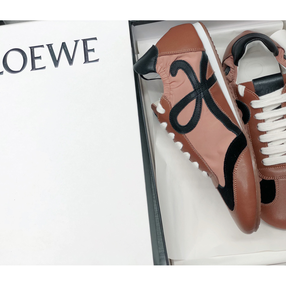 Loewe Ballet Runner In Nylon And Calfskin - DesignerGu