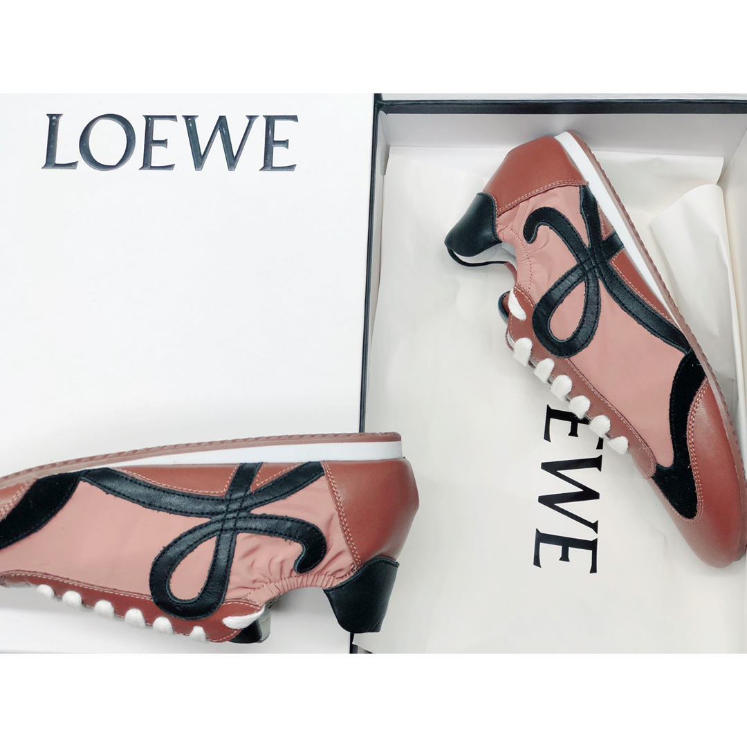 Loewe Ballet Runner In Nylon And Calfskin - DesignerGu