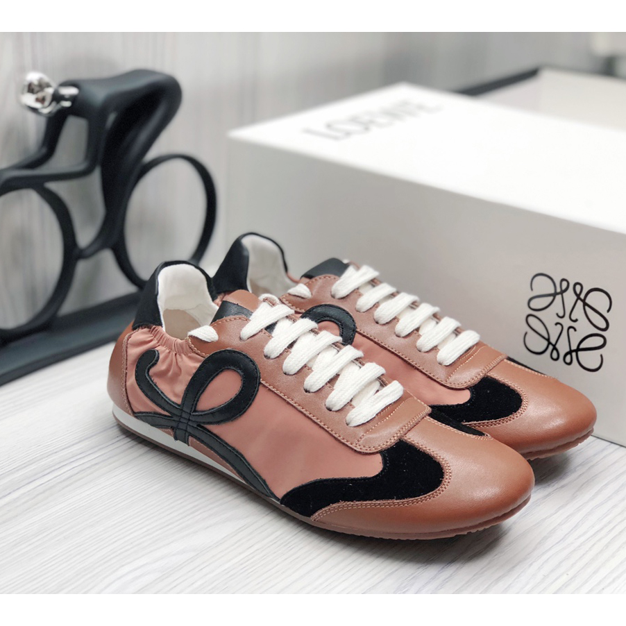 Loewe Ballet Runner In Nylon And Calfskin - DesignerGu