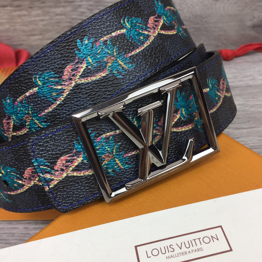 Louis Vuitton Shape 40MM Reversible Belt - DesignerGu