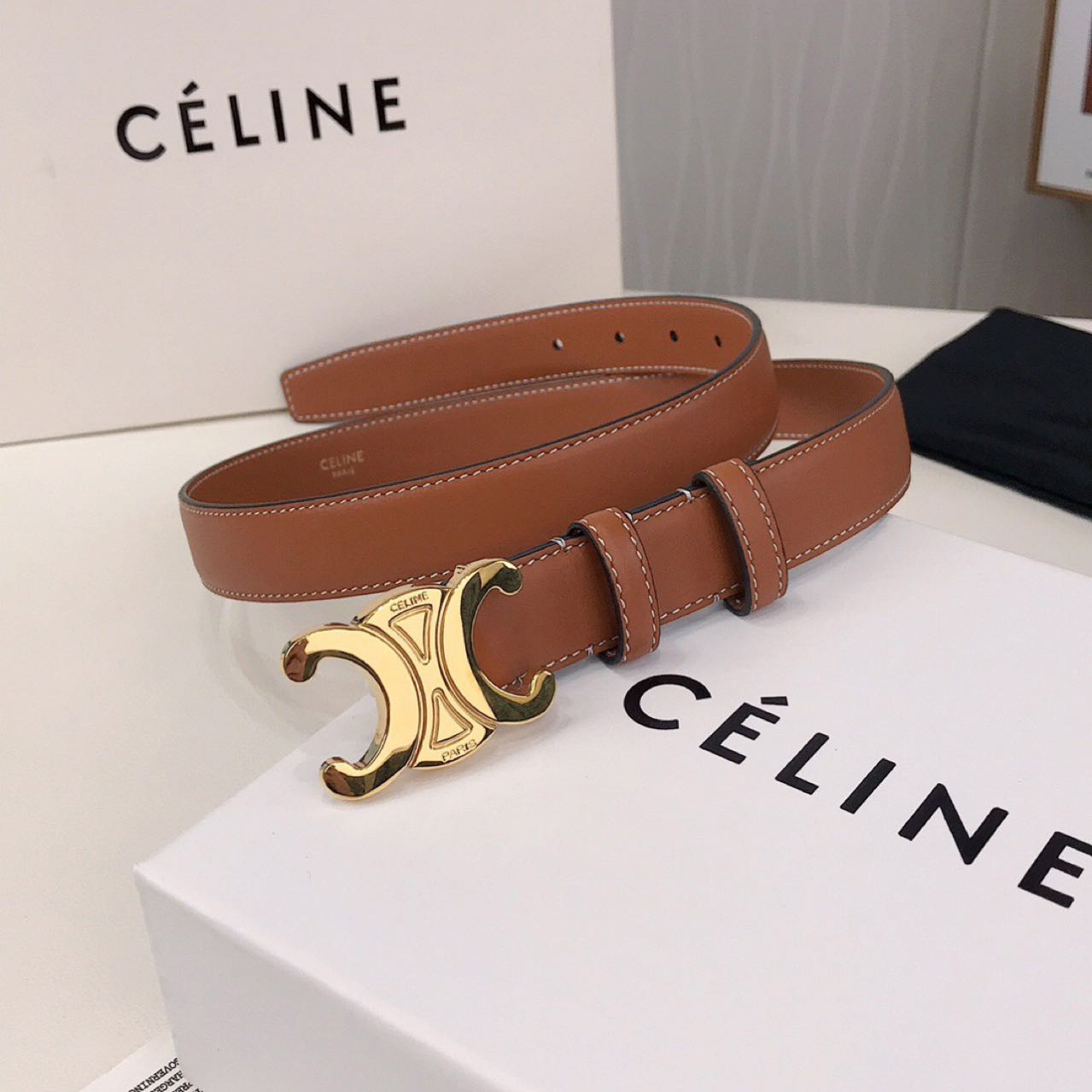 Celine Triomphe Belt - DesignerGu