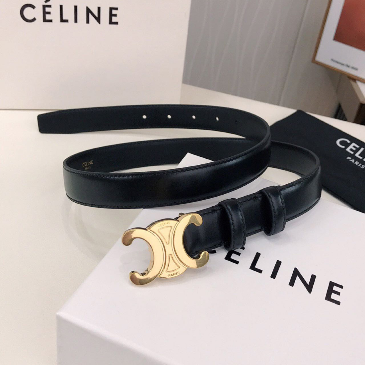 Celine Triomphe Belt - DesignerGu