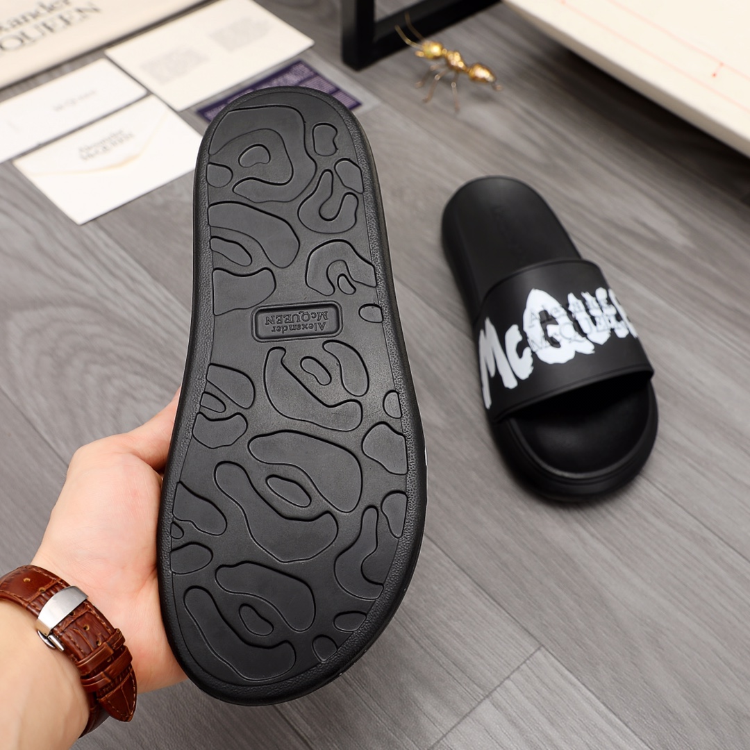 Alexander Mqueen Logo Slipper - DesignerGu