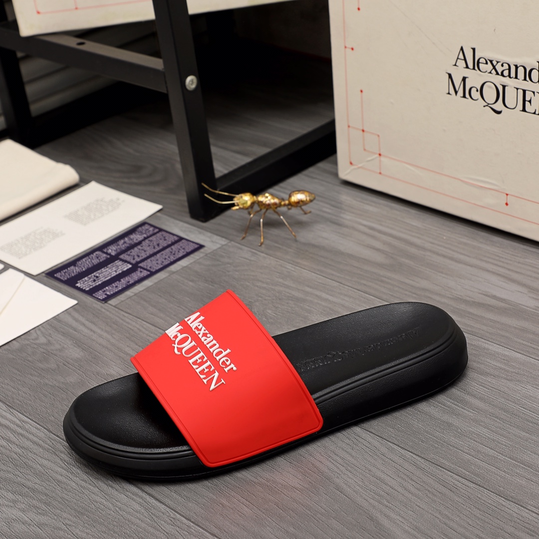 Alexander Mqueen Logo Slipper - DesignerGu