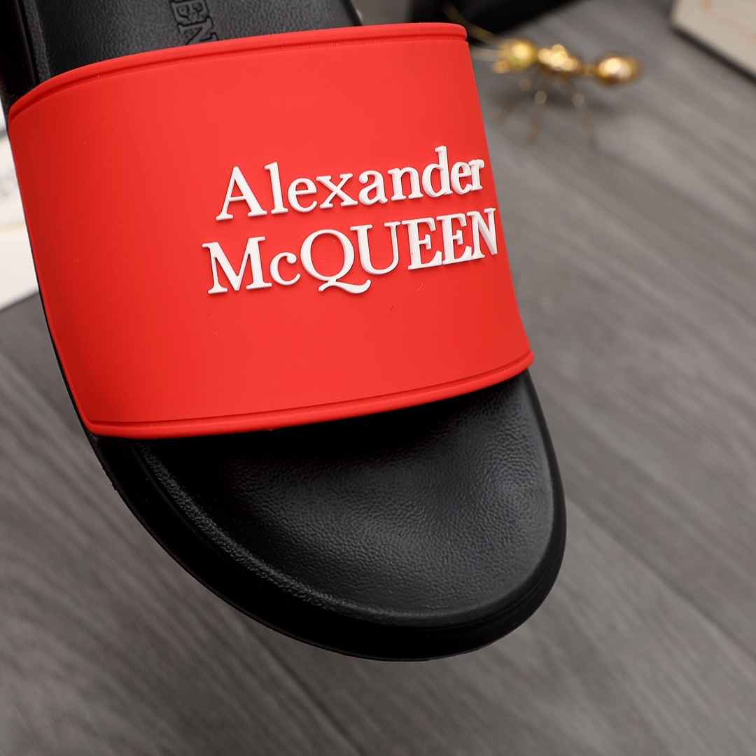 Alexander Mqueen Logo Slipper - DesignerGu