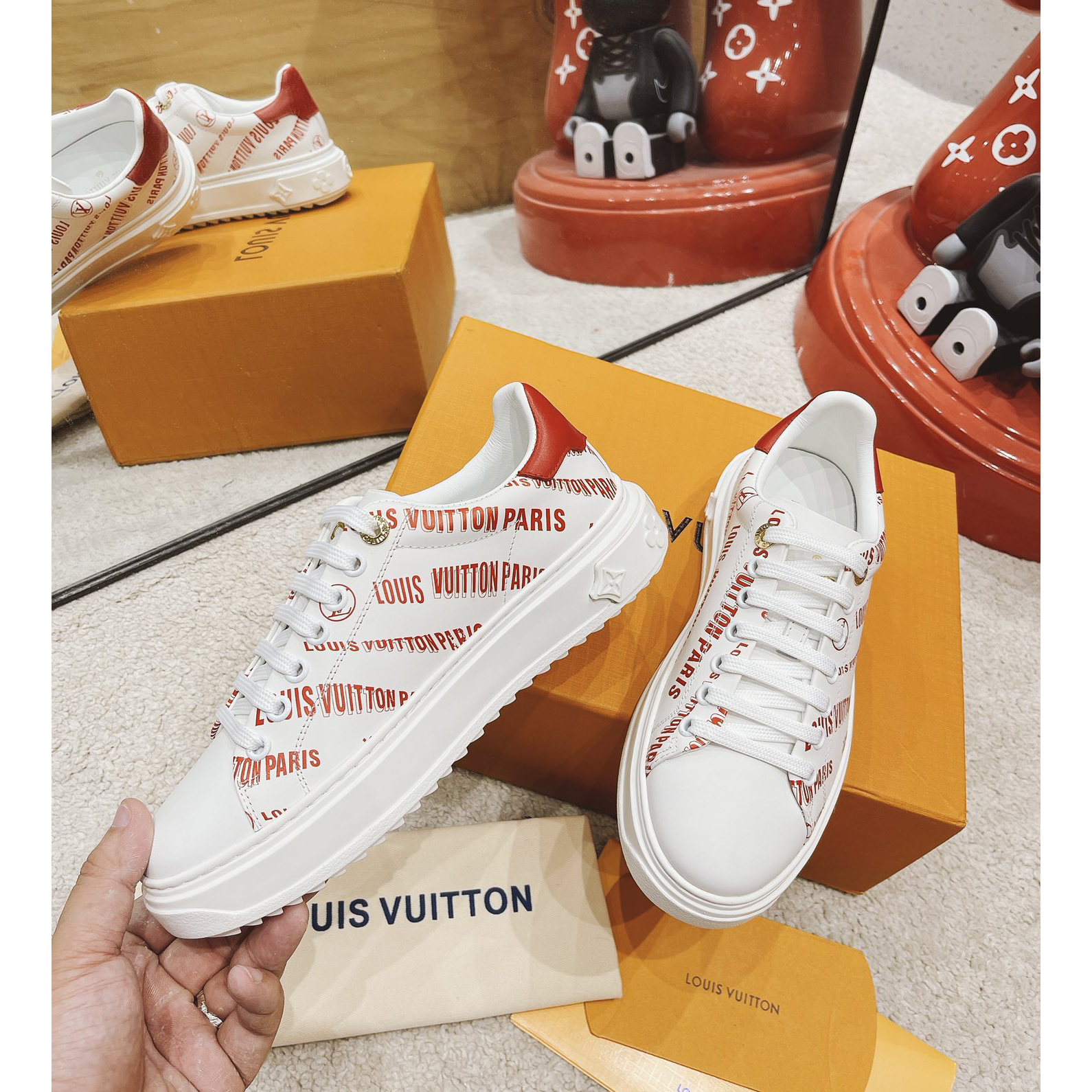 Louis Vuitton Time Out Sneaker  - DesignerGu