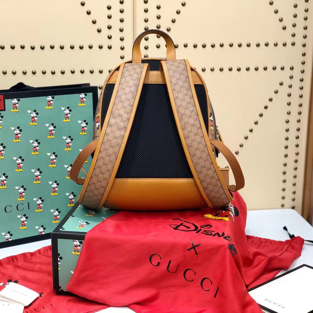 Gucci x Disney Mickey Mouse Medium Backpack（22-29-12CM） - DesignerGu