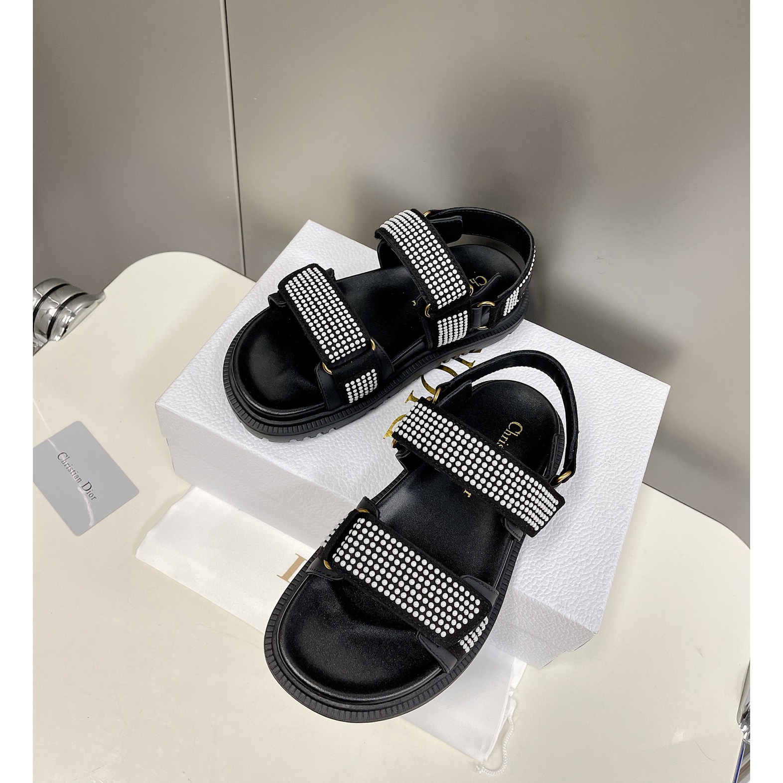 Dior Women Dioract Sandal - DesignerGu