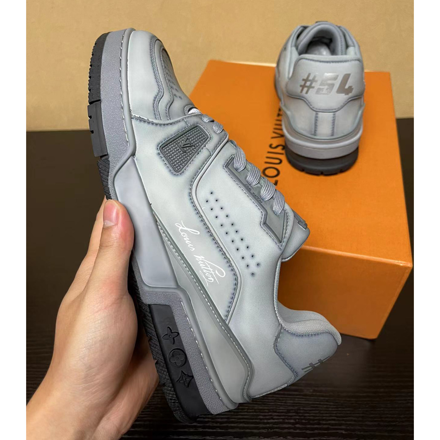 Louis Vuitton LV  Trainer Sneaker - DesignerGu