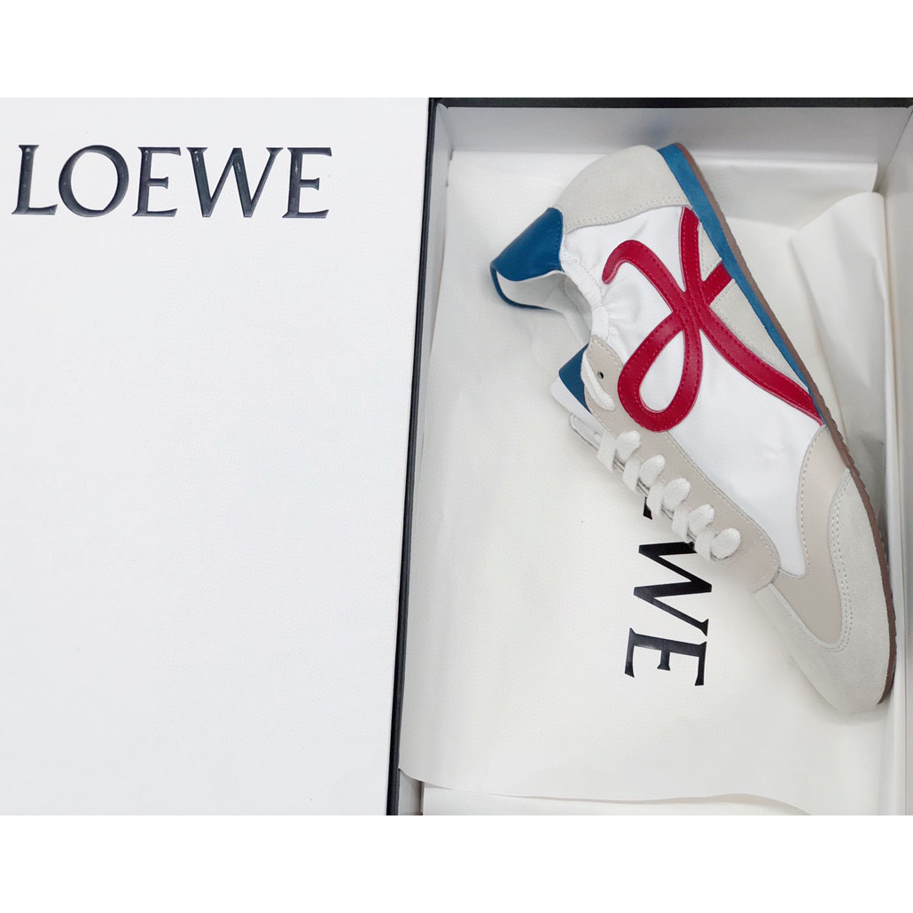 Loewe Ballet Runner In Nylon And Calfskin - DesignerGu