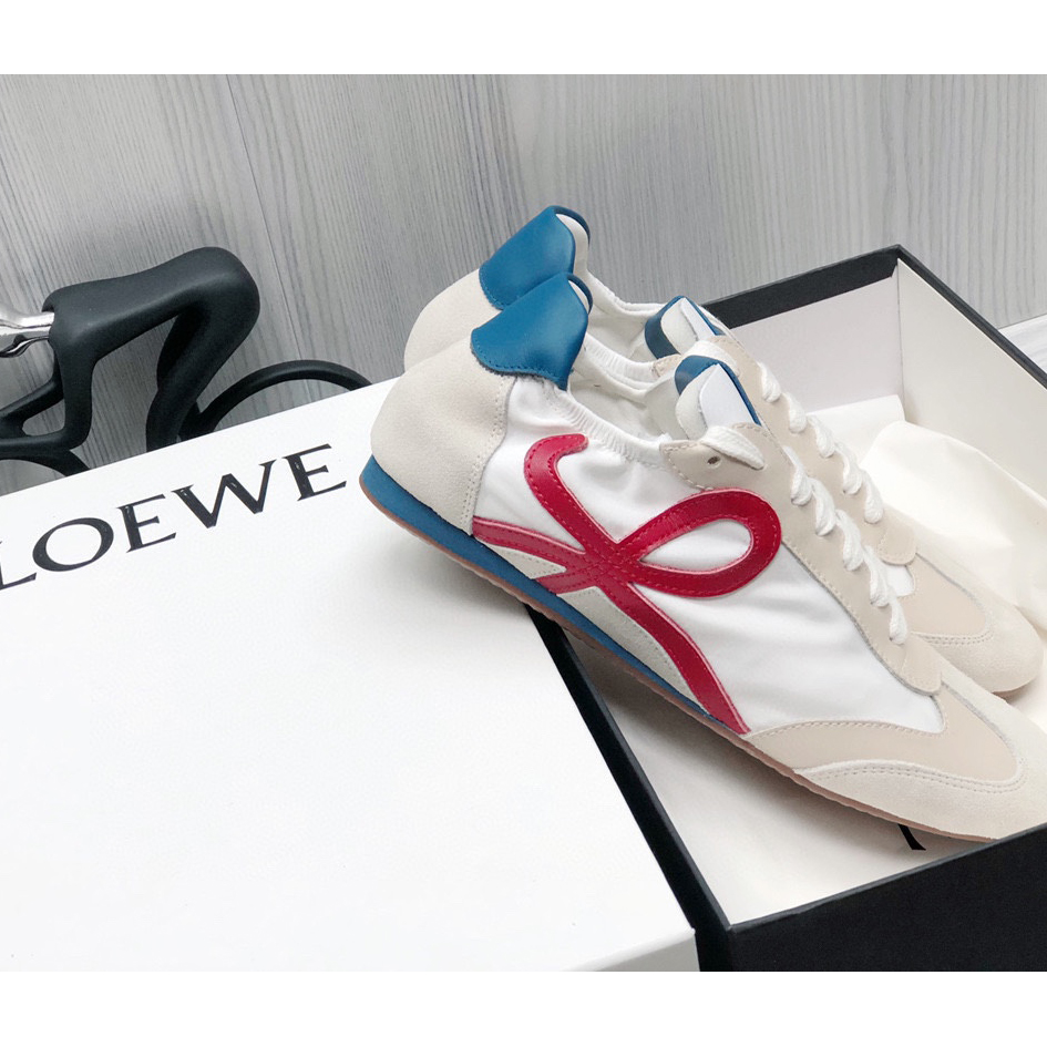 Loewe Ballet Runner In Nylon And Calfskin - DesignerGu