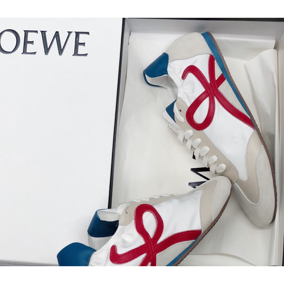 Loewe Ballet Runner In Nylon And Calfskin - DesignerGu