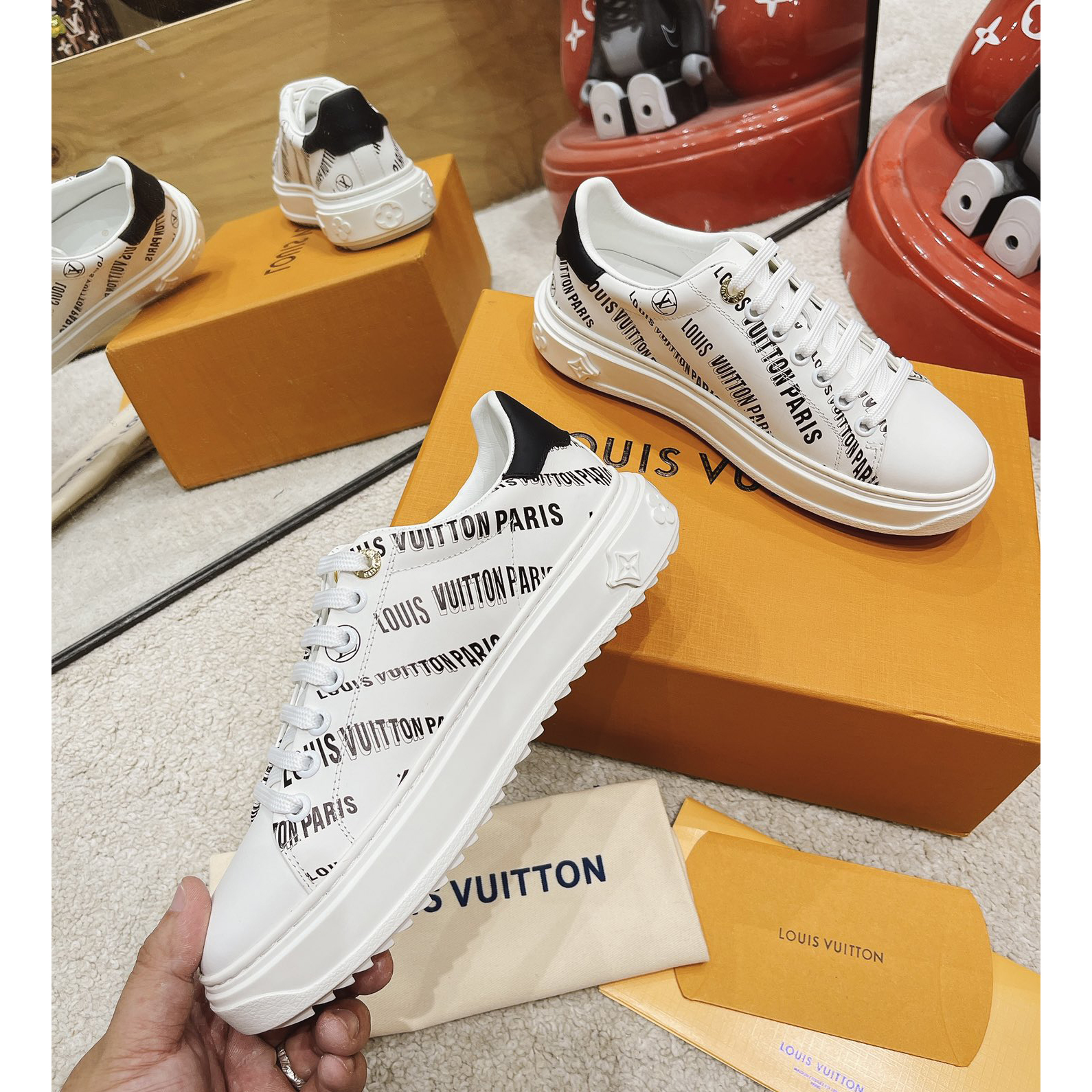 Louis Vuitton Time Out Sneaker  - DesignerGu