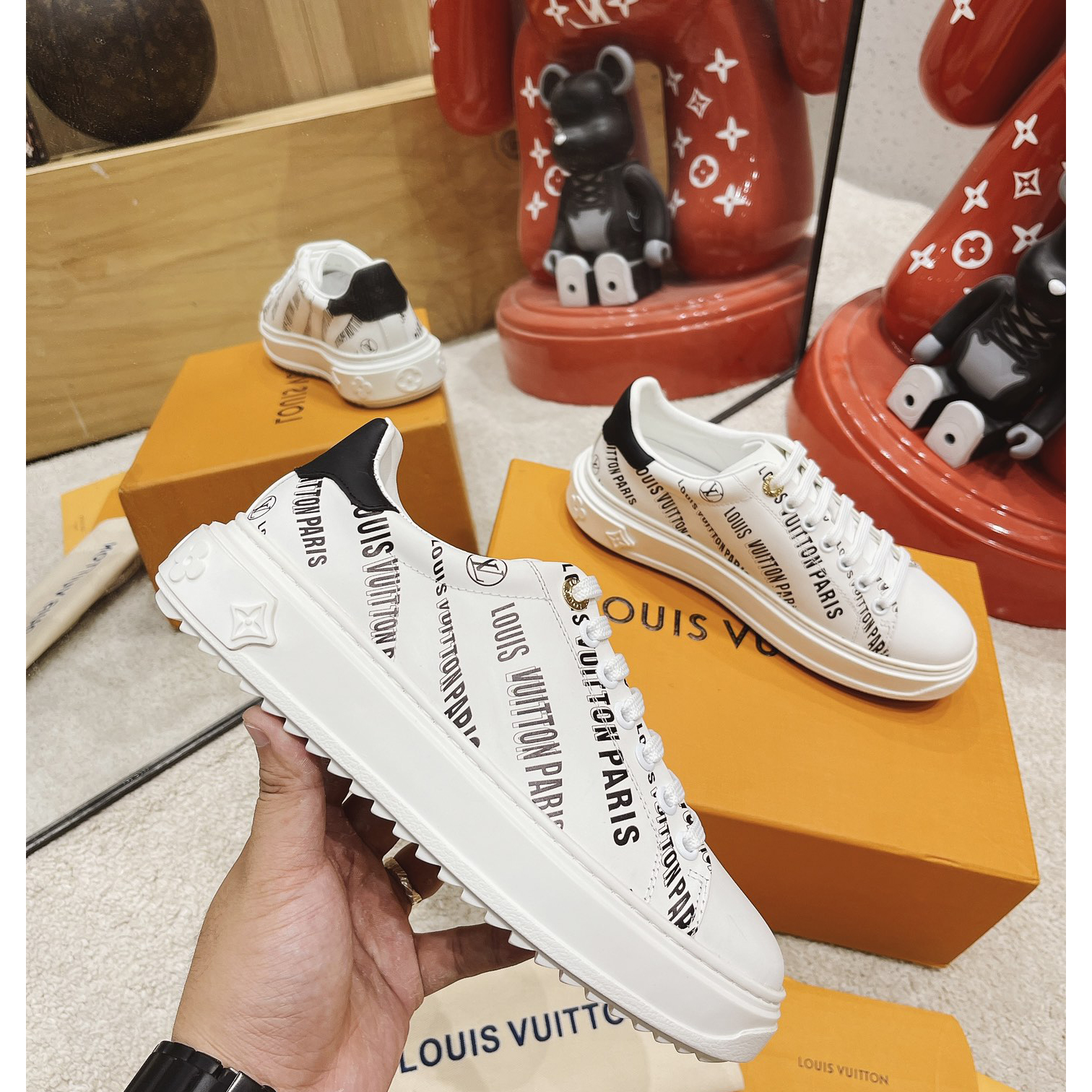 Louis Vuitton Time Out Sneaker  - DesignerGu