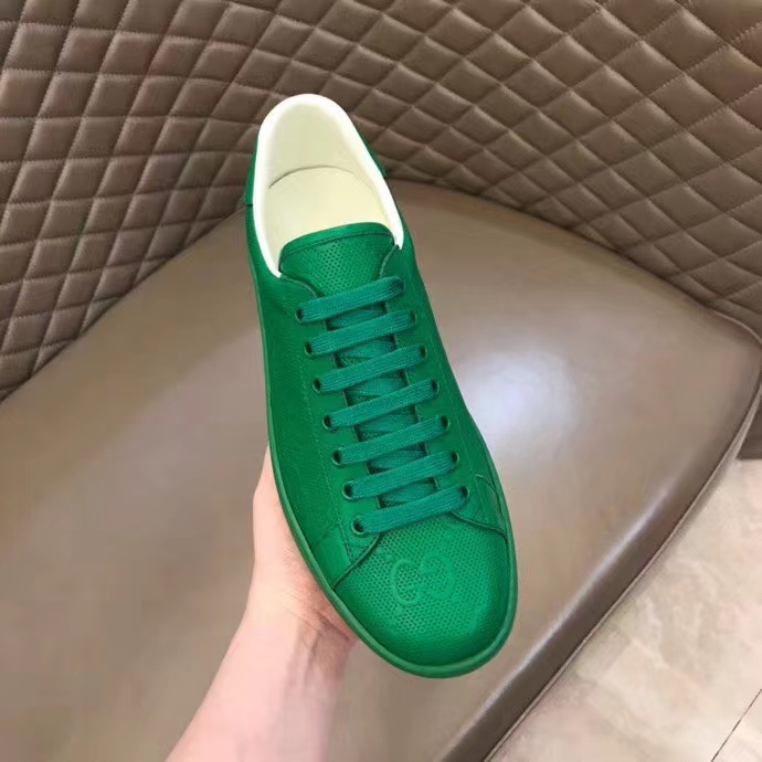 Gucci GG Sneaker In Green - DesignerGu