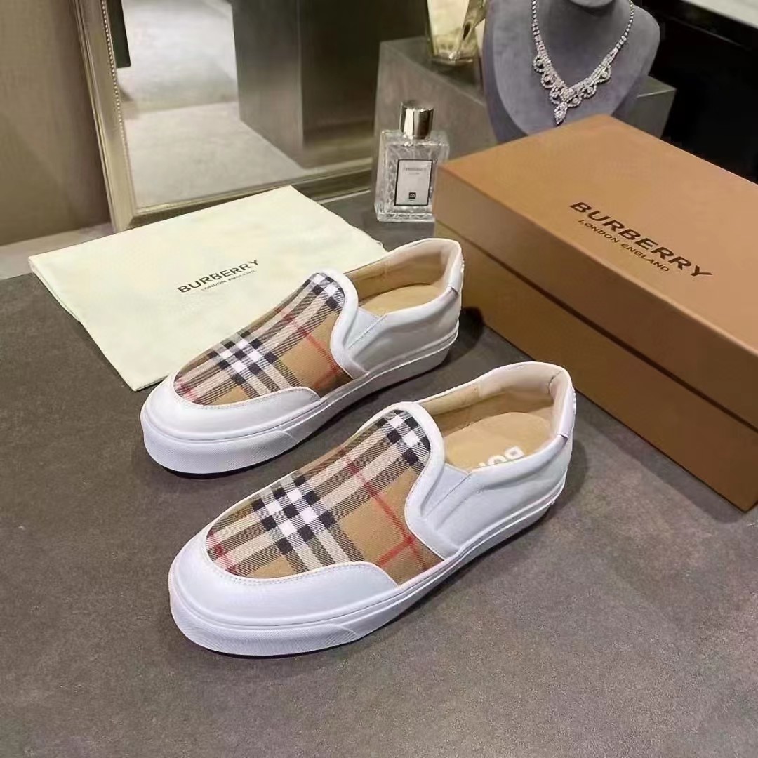 Burberry Vintage Check Loafers   - DesignerGu