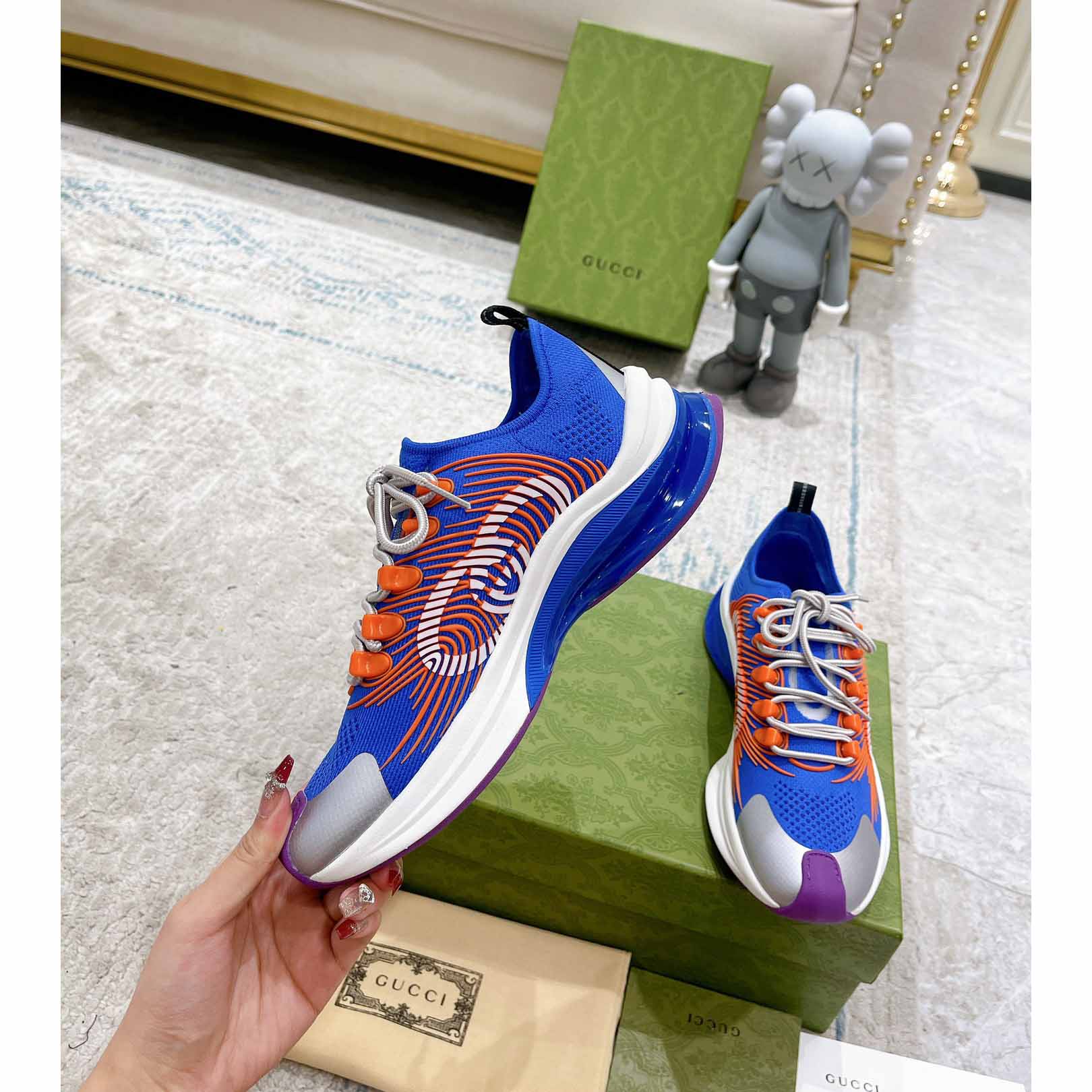 Gucci Run Sneaker  - DesignerGu