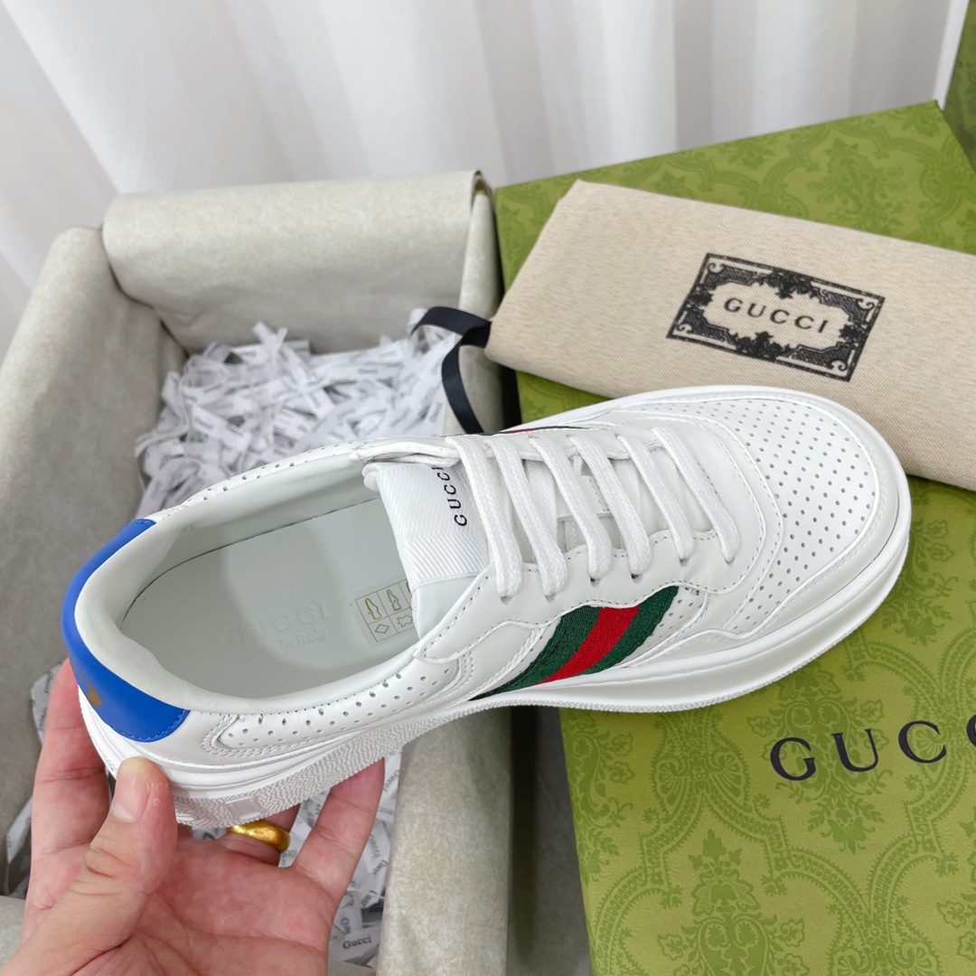 Gucci GG Chunky B Series Men's &Women's Sneakers With Web(Upon UK SIZE) - DesignerGu