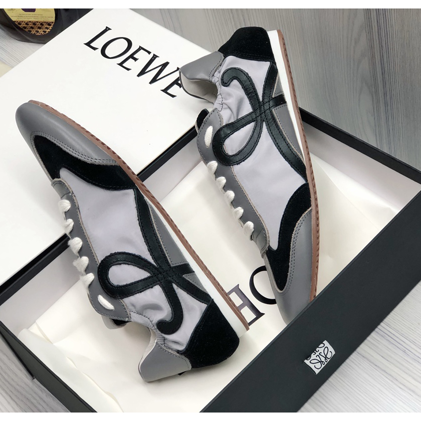 Loewe Ballet Runner In Nylon And Calfskin - DesignerGu