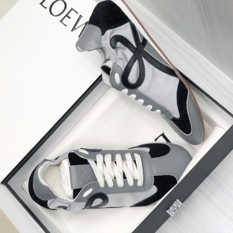 Loewe Ballet Runner In Nylon And Calfskin - DesignerGu