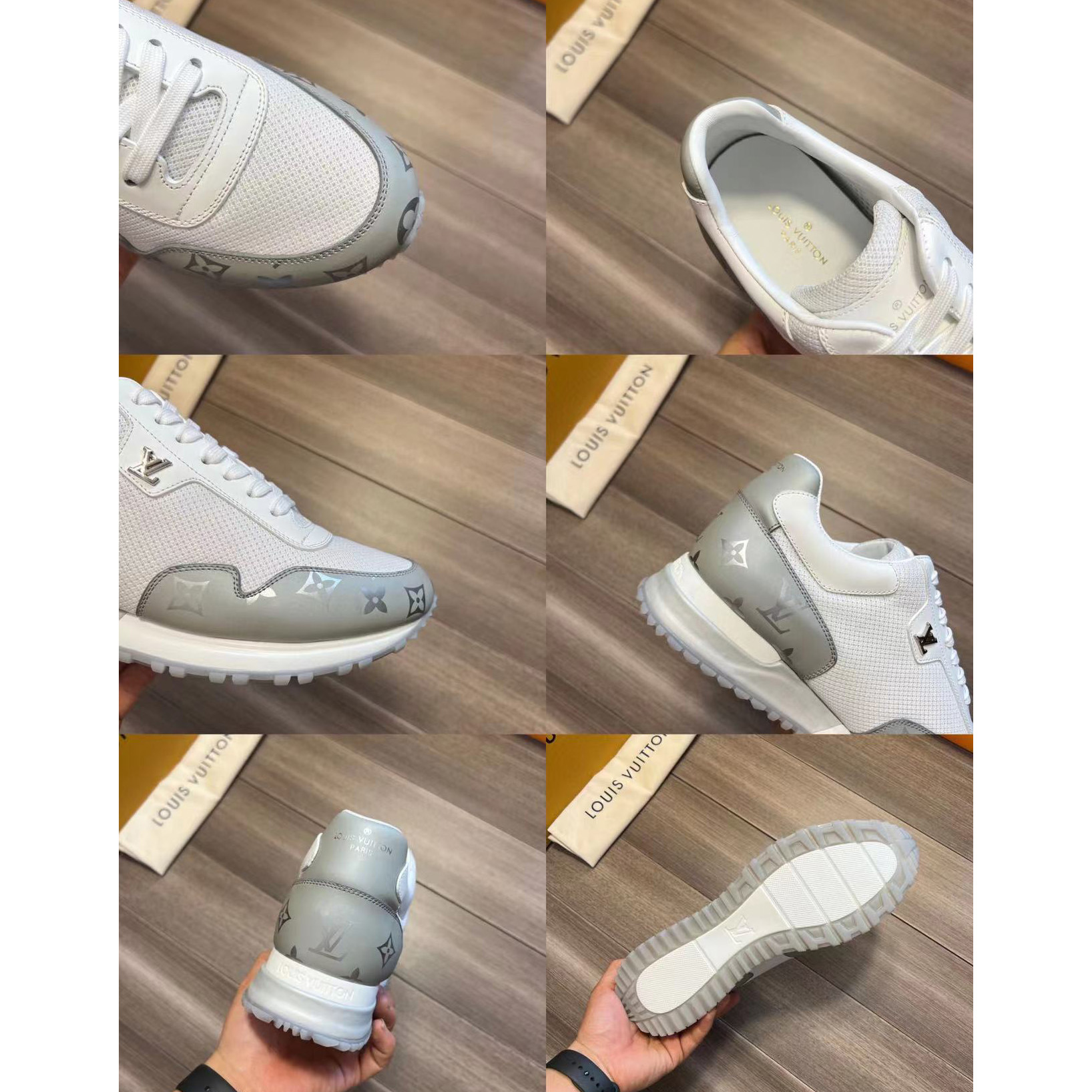 Louis Vuitton Logo Sneaker - DesignerGu